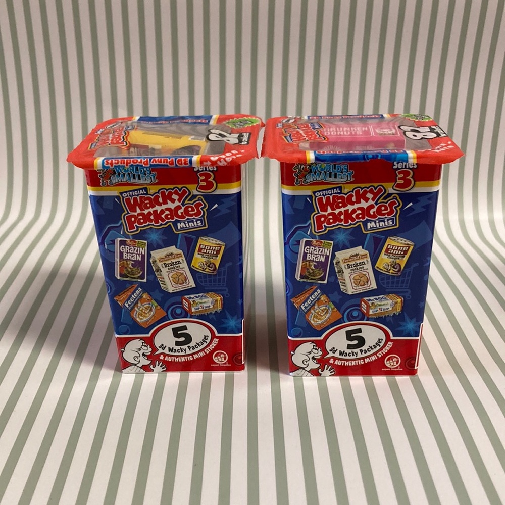 Worlds smallest wacky packages minis